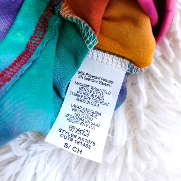 Tie Dye - t-shirt Dress - Picture 4 of 4